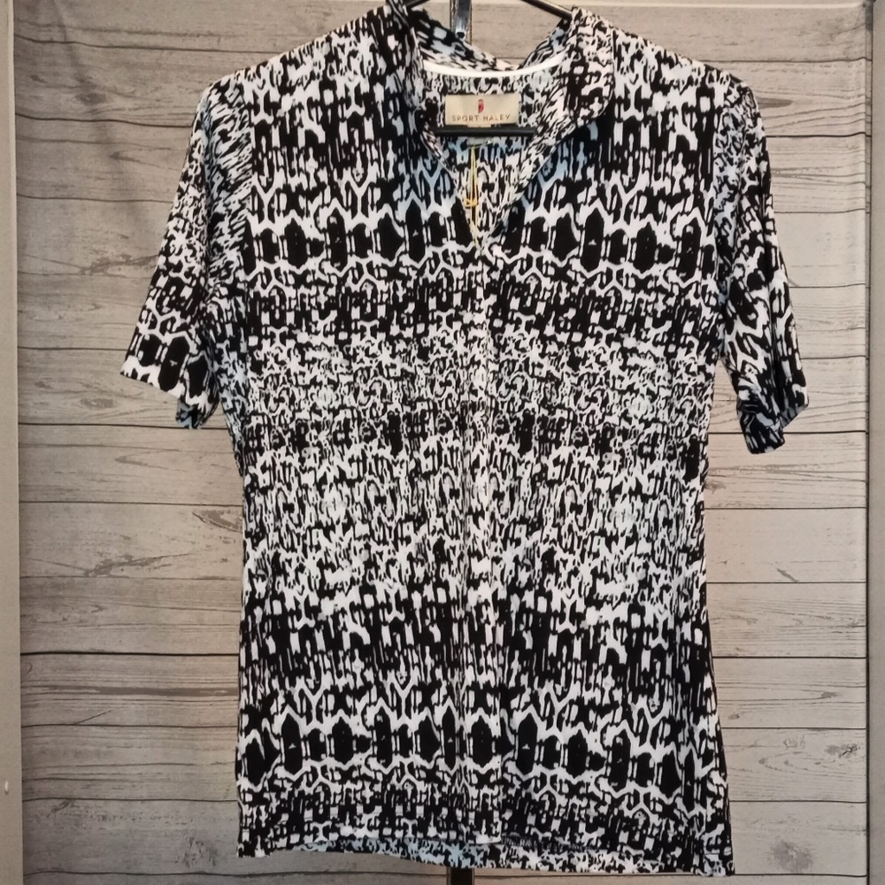 SPORT HALEY WOMEN'S SZ SMALL GOLF TOP SHIRT POLO